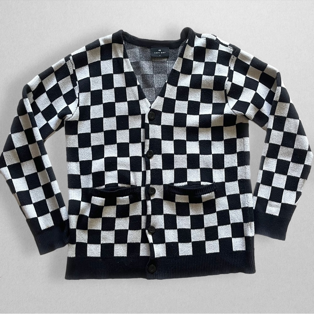 Lazy Oaf Checkered Cardigan (2017)